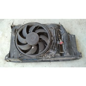 Peugeot 206 Hűtő ventilátor, klímahűtővel