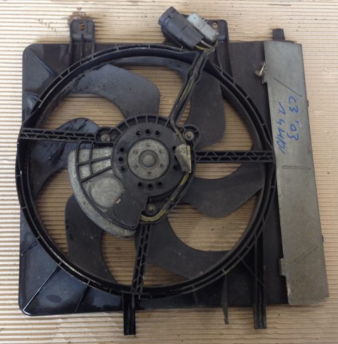CItroen C3 2003-2008 Hűtő ventilátor kerettel